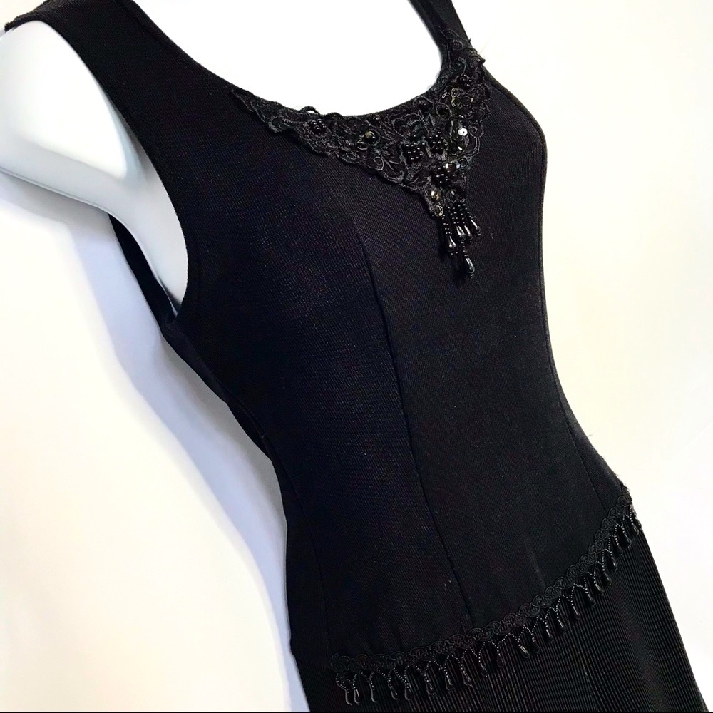 Black Pleat Pants Jumpsuit